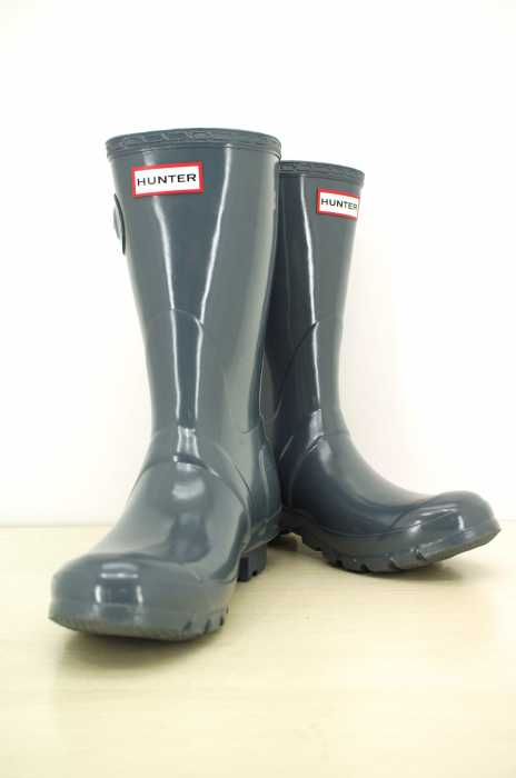 HUNTER （ハンター） ORIGINAL GLOSS SHORT レインブーツ レディース シューズ