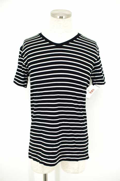 NEIGHBORHOOD （ネイバーフッド） ボーダー柄VネックTシャツ メンズ トップス