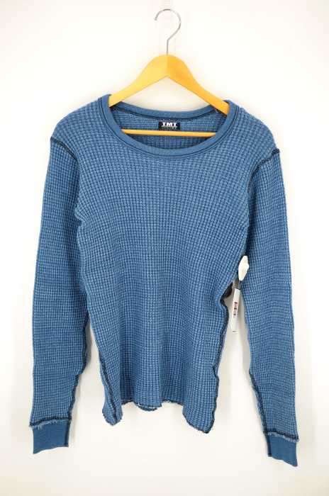 TMT（ティーエムティー） L/SL INDIGO WAFFLE インディゴ ワッフルカットソー メンズ トップス