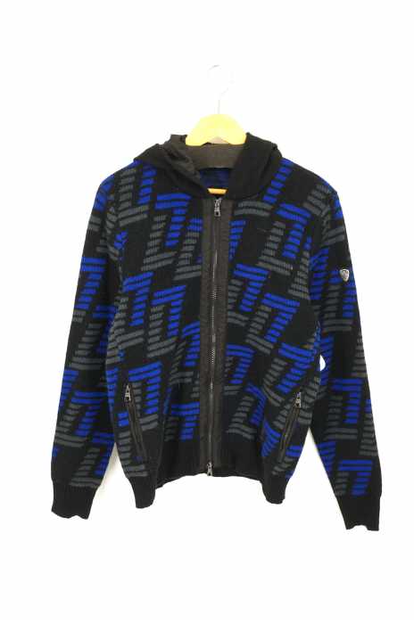 EMPORIO ARMANI （エンポリオアルマーニ） EA7 イーエーセブン ニット ジップアップパーカー メンズ トップス