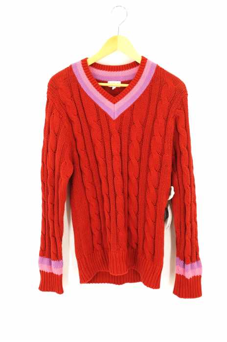 Paul Smith LONDON（ポールスミスロンドン） Vネック コットンニット メンズ トップス