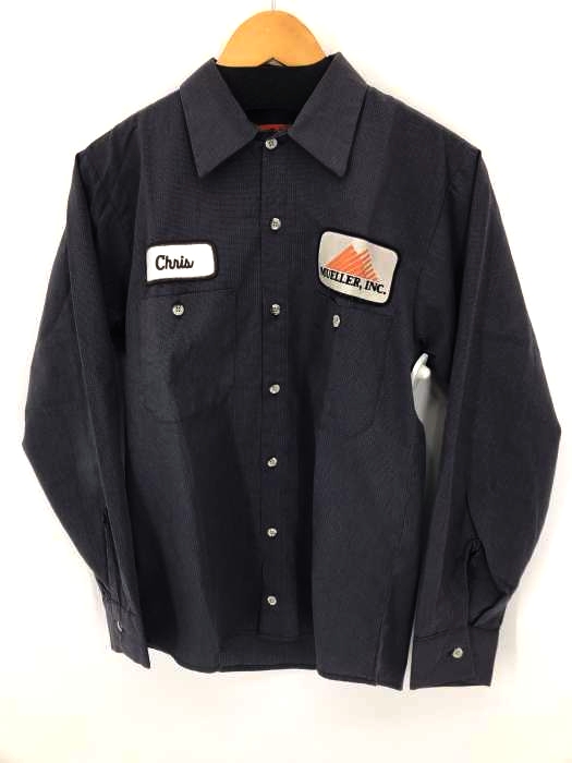 RED CAP（レッドキャップ） ワッペンデザイン長袖ロングスリーブシャツ メンズ トップス