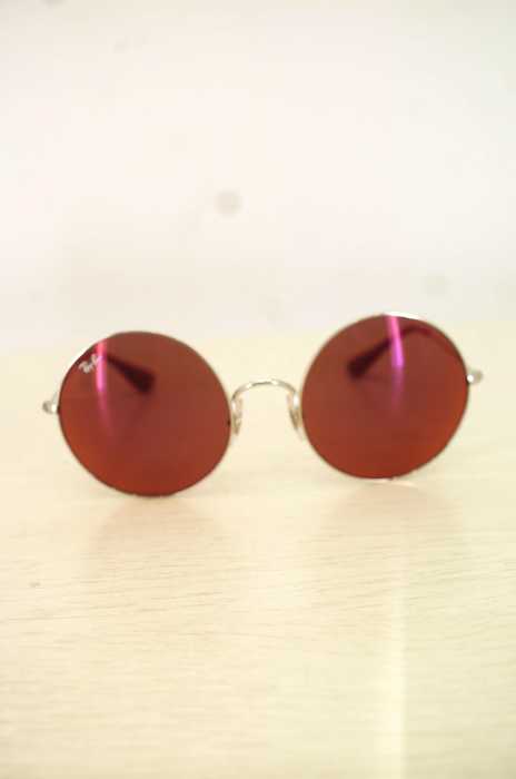 Ray-Ban (レイバン) THE JA-JO ダークバイオレットレッドミラー メンズ ファッション雑貨