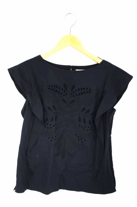 自由区（ジユウク） 刺繍入りブラウス レディース トップス
