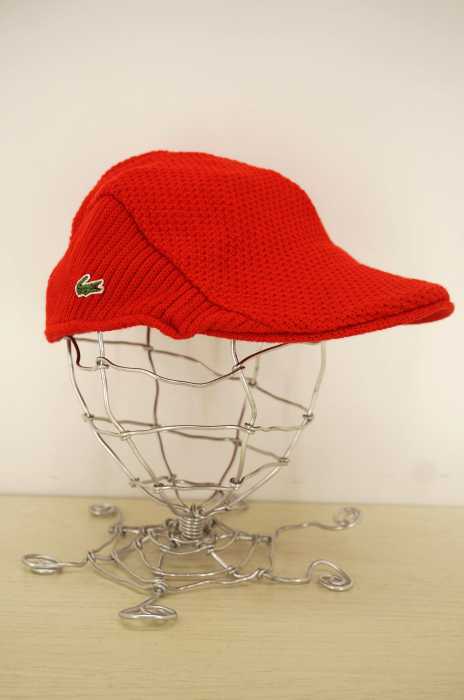 LACOSTE （ラコステ） ニット ハンチングキャップ レディース 帽子
