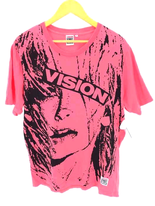 VISION STREET WEAR（ヴィジョンストリートウェア） プリントクルーネックT メンズ トップス