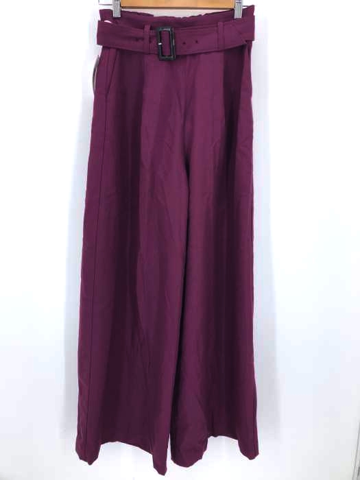 MOUSSY（マウジー） BELTED WIDE PANTS レディース パンツ