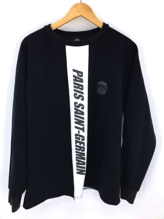 Paris Saint-Germain TOKYO(パリサンジェルマン) ロゴプリント ワッペン付き スウェット メンズ トップス