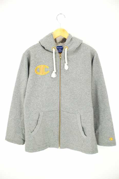 Champion （チャンピオン） 裏ボアジップアップパーカー メンズ トップス