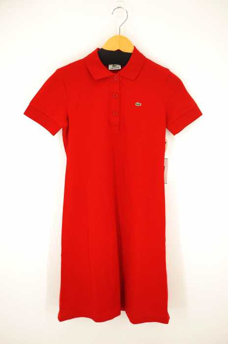 LACOSTE （ラコステ） 刺繍入り ポロシャツワンピース レディース ワンピース