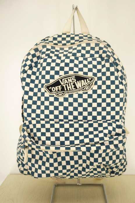 VANS （バンズ ） ワッペン付き チェッカー バックパックリュック　 メンズ バッグ
