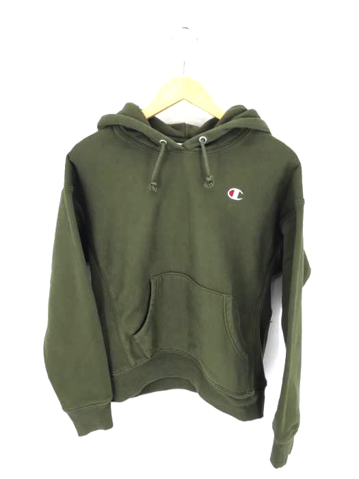 Champion（チャンピオン） REVERSE WEAVE ロゴ刺繍プルオーバーパーカー レディース トップス