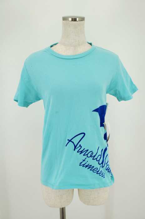 Arnold Palmer （アーノルドパーマー） ベロアロゴ入り半袖Tシャツ レディース トップス