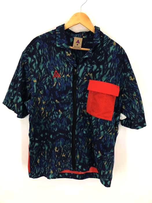 NIKE ACG(ナイキエーシージー) As M Nrg Acg Top Ss Aop ナイロンシャツ メンズ トップス