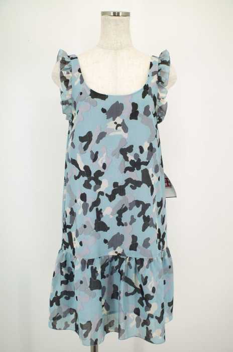 Rubyrivet ルビーリベット カモフラ柄フリルスリーブワンピース レディース ワンピース ブランド古着買取販売バズストア