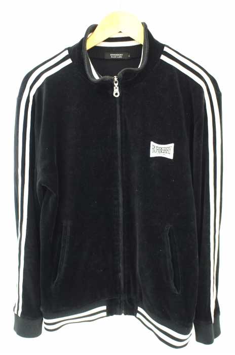 BURBERRY BLACK LABEL ベロアトラックジャケット BURBERRY BLACK LABEL/バーバリーブラックレーベル】よりベロア