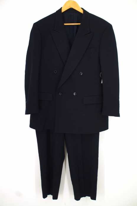 LANVIN CLASSIQUE（ランバン クラッシック） カシミア混 ダブルテーラードジャケット 2タックスラックス メンズ セットアップ