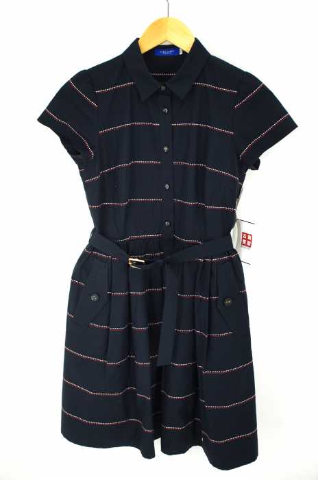 BLUE LABEL CRESTBRIDGE （ブルーレーベルクレストブリッジ） ベルト付き レディース ワンピース
