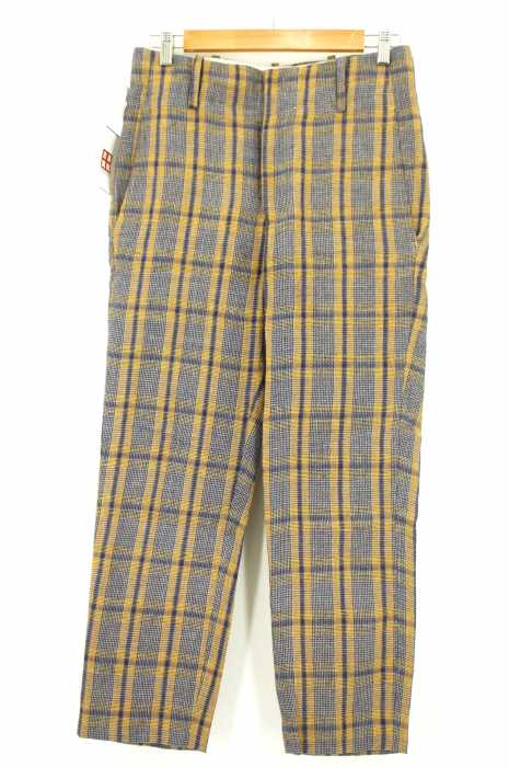ISABEL MARANT ETOILE（イザベルマランエトワール） リネン チェック柄 テーパードパンツ レディース パンツ