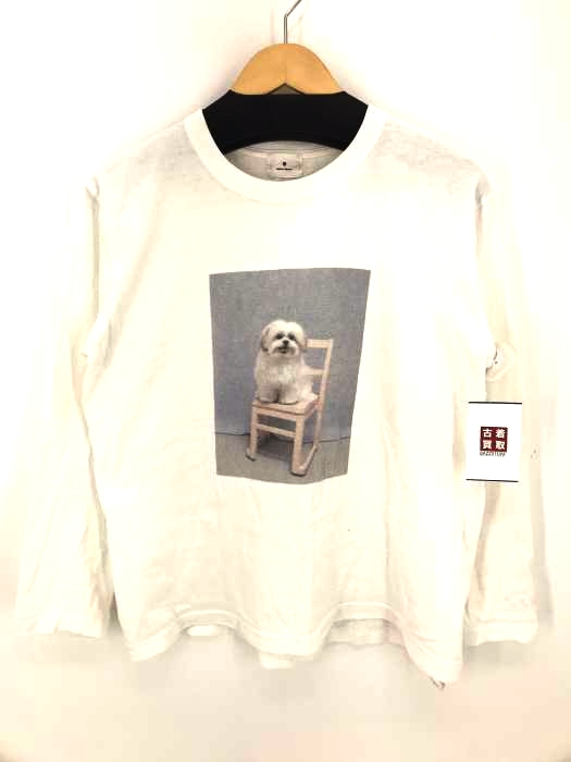 merry jenny（メリージェニー） プリントクルーネック長袖Tシャツ レディース トップス