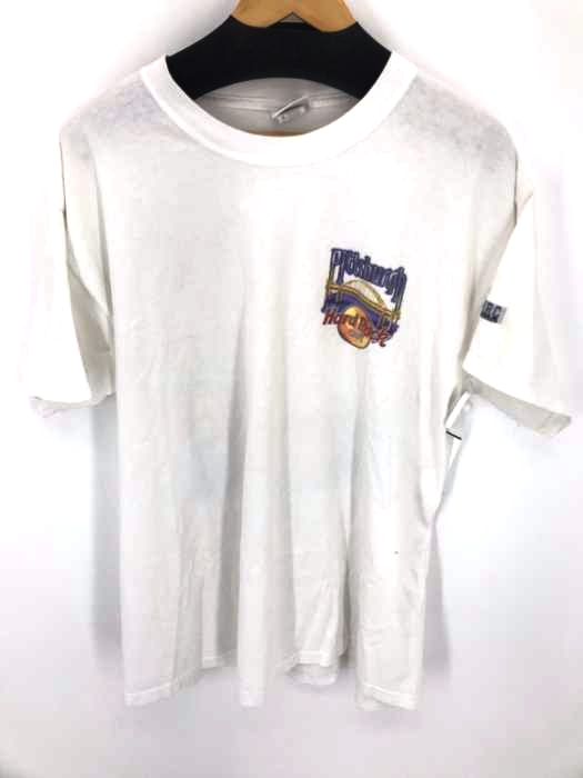 Hard Rock Cafe（ハードロックカフェ） USA製 Pittsburgh プリントクルーネック半袖Tシャツ メンズ トップス