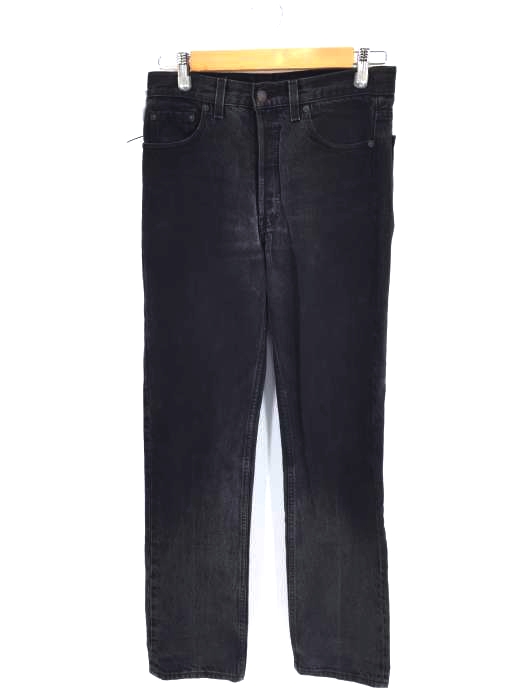 Levis（リーバイス） USA製 501 刻印501 ボタンフライ ブラックデニムパンツ メンズ パンツ