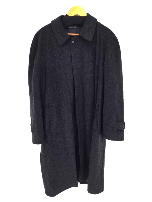 CASHMERE（カシミヤ） カシミヤ混 ウールステンカラーコート メンズ アウター