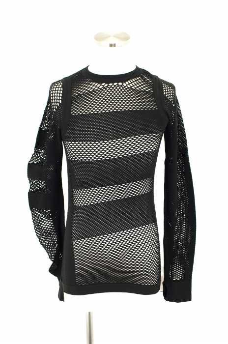 Y-3 (ワイスリー) SPORT Long Sleeved Fishnet Separator Top メンズ トップス