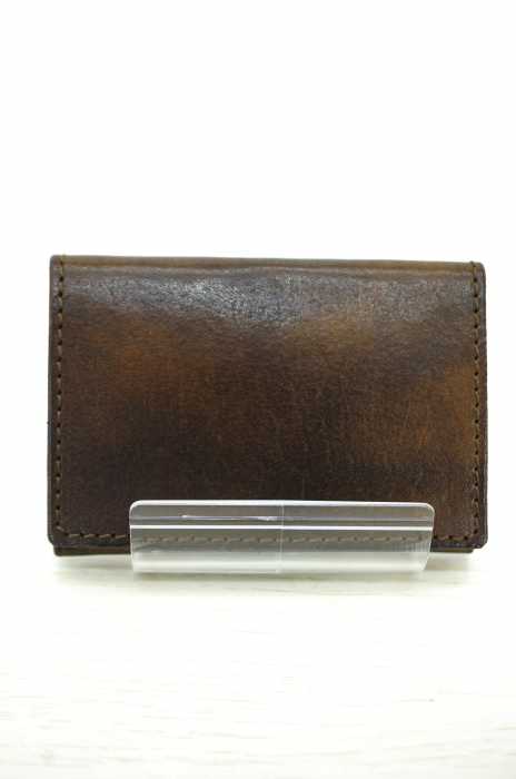 VASCO × TMT（ヴァスコ ティーエムティー） HAND DYED LEATHER CARDCASE メンズ 財布・ケース
