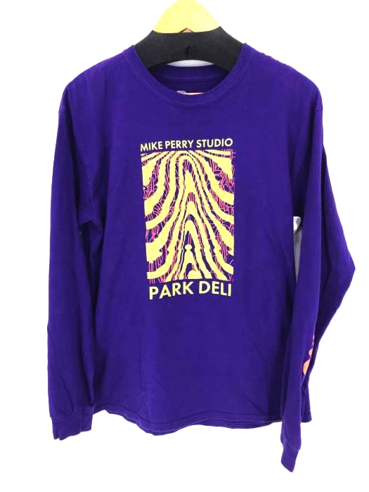 PARK DELI（パークデリ） プリントロンT 長袖Tシャツ メンズ トップス
