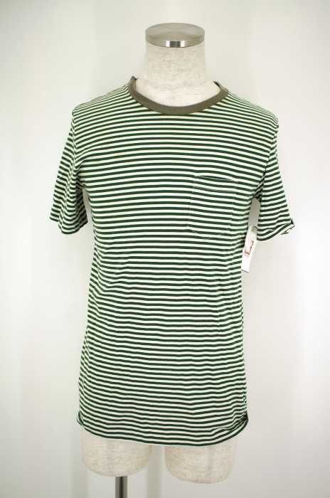TOWN CRAFT (タウンクラフト) ボーダー柄半袖Tシャツ メンズ トップス