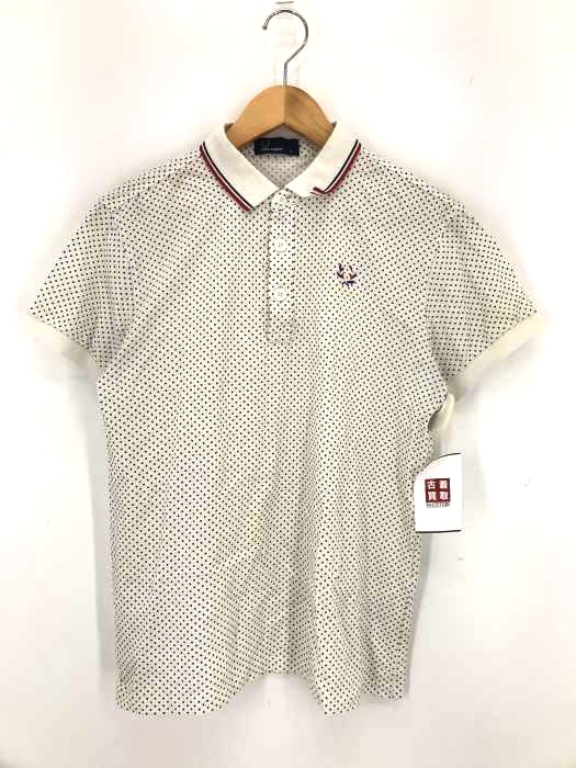 FRED PERRY(フレッドペリー) ロゴ刺繍 ドット柄 ポロシャツ メンズ トップス