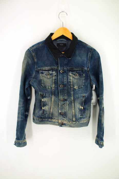 DIESEL （ディーゼル） 17SS TIMELESS ダメージ加工 デニムジャケット レディース アウター