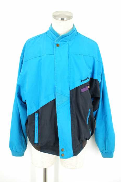Reebok (リーボック) GREG NORMAN COLLECTION バイカラージップアップブルゾン メンズ アウター