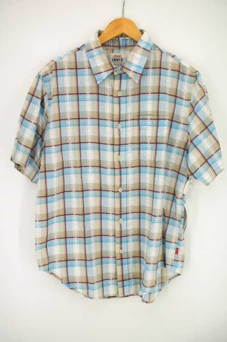 Levi's （リーバイス） 半袖チェックシャツ メンズ トップス