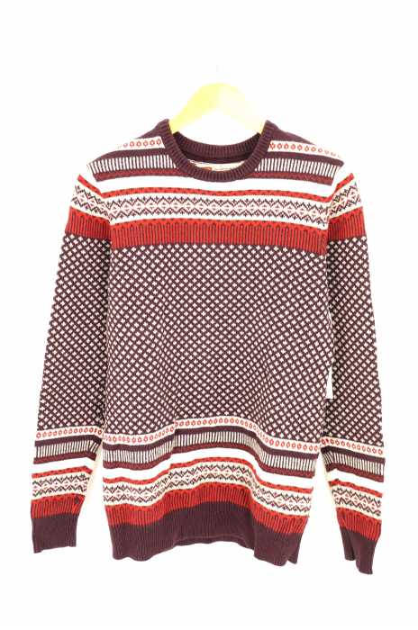 Levis（リーバイス） 総柄 クルーネックスウェット メンズ トップス