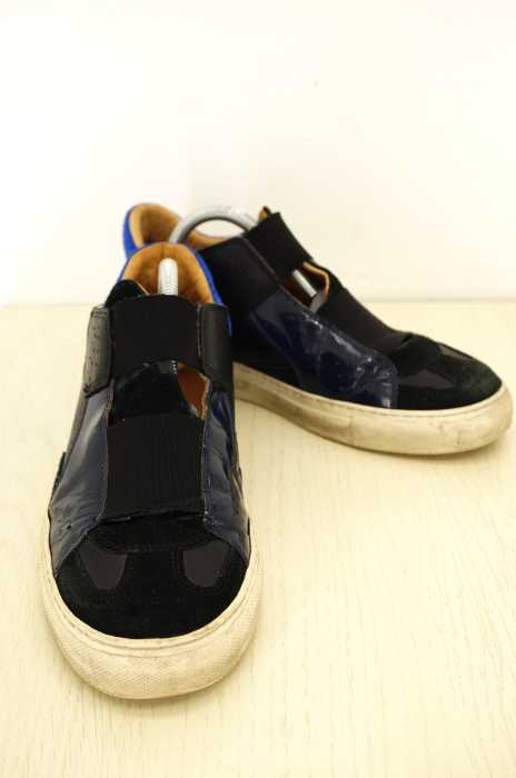 MM6 Maison Margiela (エムエムシックス メゾンマルジェラ) エナメル メッシュ スニーカー レディース シューズ