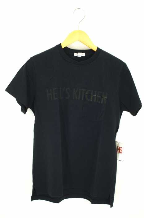 ENGINEERED GARMENTS NEW YORK(エンジニアド ガーメンツ) プリンテッドクロスクルーネックTシャツ HELLS KITCHEN メンズ トップス