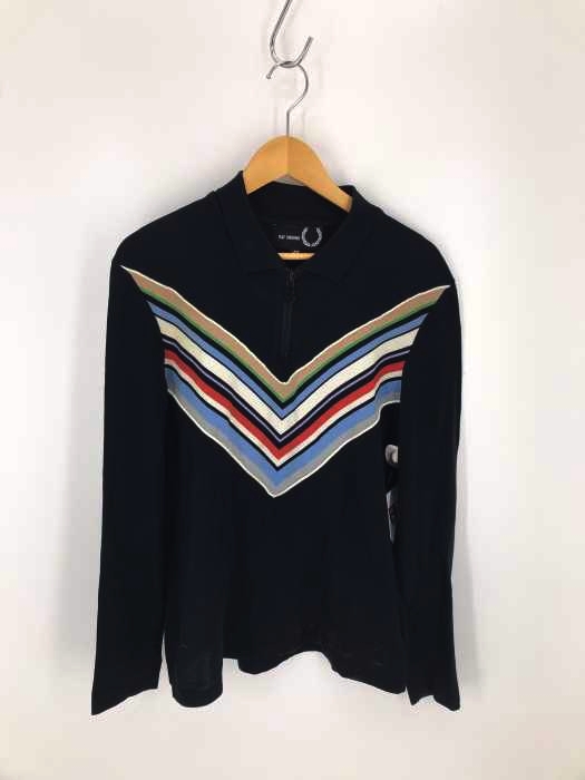 RAF SIMONS（ラフシモンズ） マルチカラージップアップポロシャツ メンズ トップス