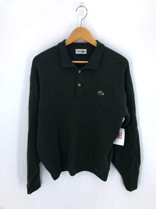 CHEMISE LACOSTE（シュミーズ ラコステ） ウール ニットポロシャツ メンズ トップス
