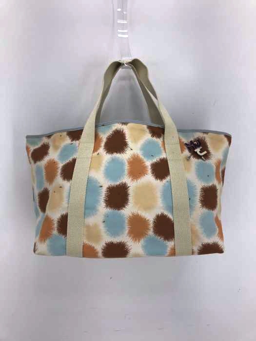 MARC JACOBS(マークジェイコブス) ロゴピン付き 総柄 トートバッグ レディース バッグ
