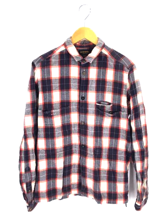 DIESEL BLACK GOLD(ディーゼルブラックゴールド) チェックシャツ メンズ トップス