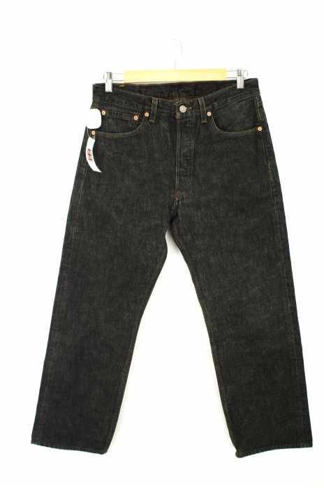 Levi's （リーバイス） 501 USA製 ブラックウォッシュデニムパンツ メンズ パンツ