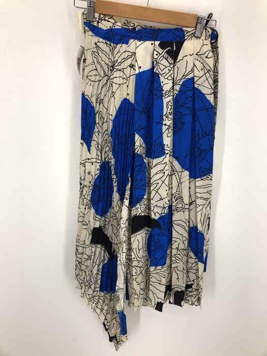 ZARA（ザラ） 総柄プリーツ巻きスカート レディース スカート