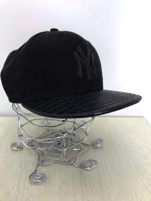 NEW ERA(ニューエラ) NYロゴデザイン フェイクスウェード べースボールキャップ レディース 帽子