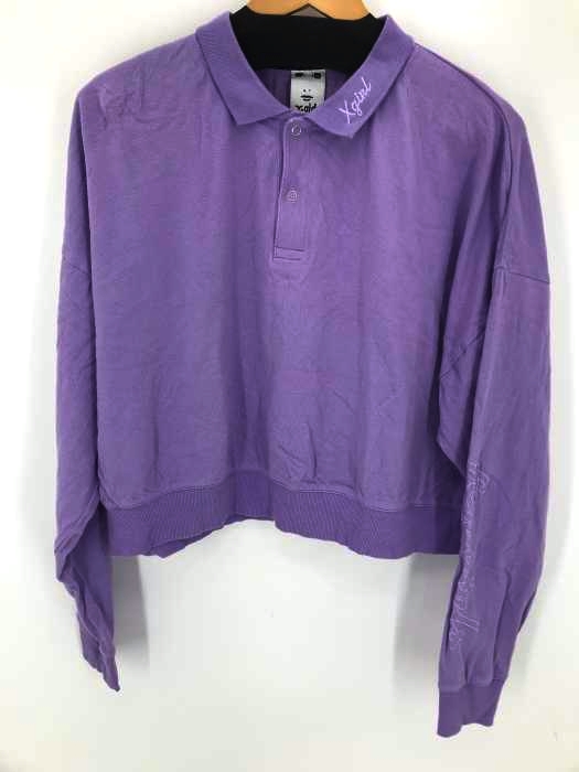 X-girl（エックスガール） POLO L/S SHIRT レディース トップス