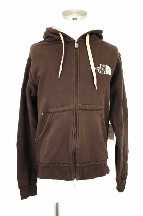 THE NORTH FACE (ザノースフェイス) 刺繍ロゴ入りスウェットジップアップパーカー メンズ トップス