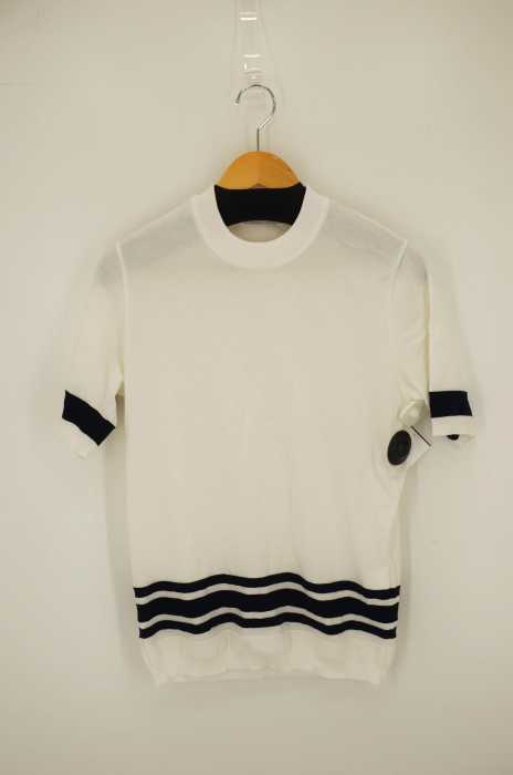 TOMORROWLAND（トゥモローランド） tricot-T ニットTシャツ クルーネック コットンニット レディース トップス