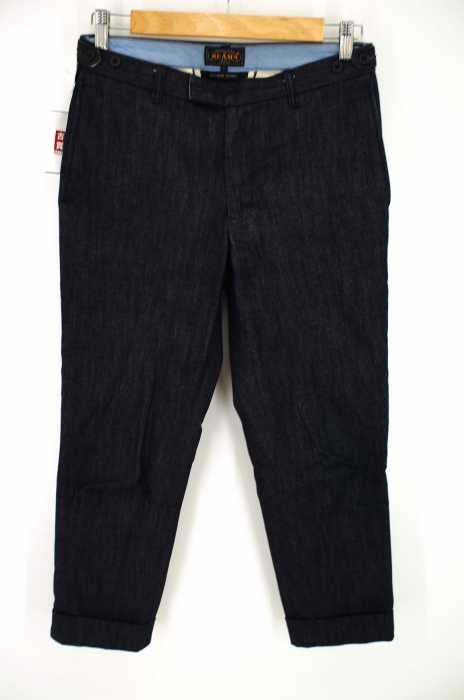 BEAMS PLUS（ビームスプラス） クロップド デニムスラックス メンズ パンツ