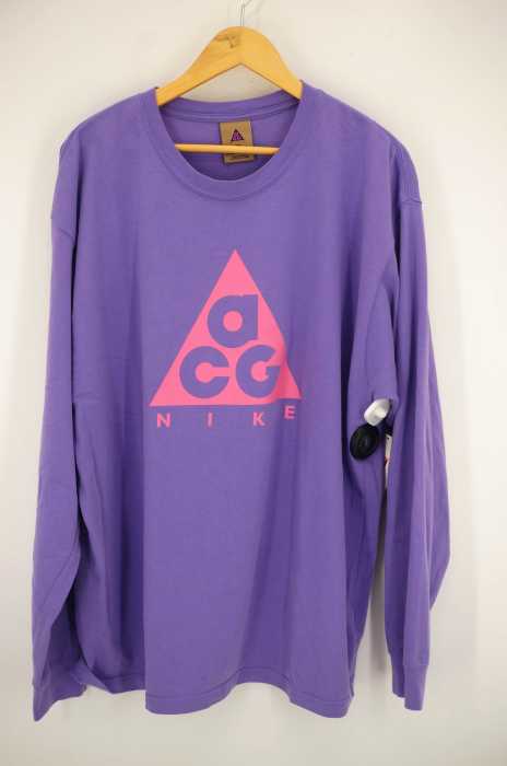 NIKE （ナイキ） As M Nrg Acg Ls Tee Logo ロングスリーブ ロゴカットソー メンズ トップス